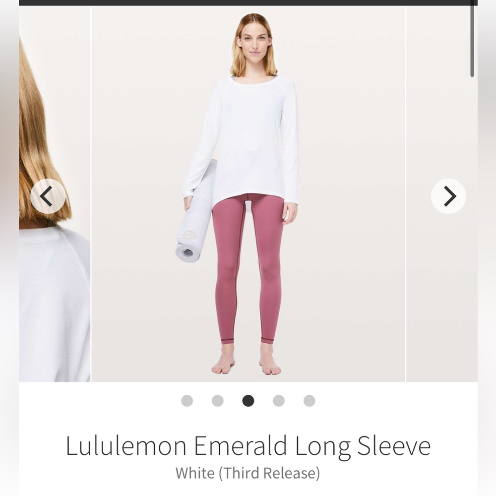 Lululemon Emerald Long Sleeve